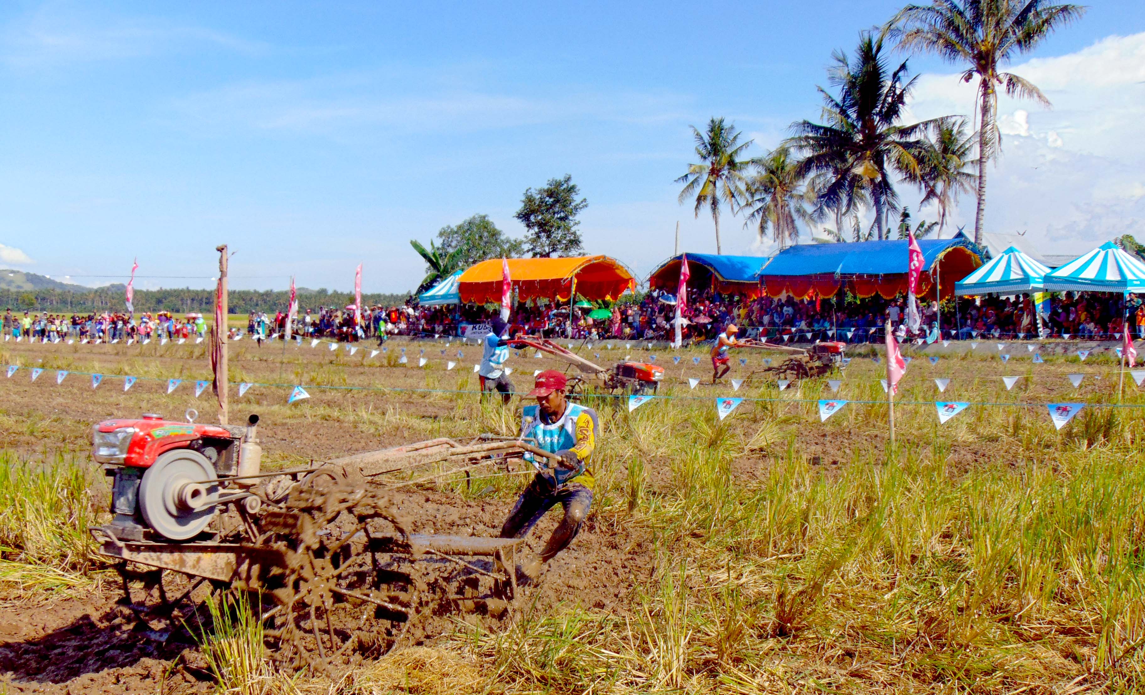 Bazaar Kubota Lomba Balap Traktor Kabupaten Pinrang PT 