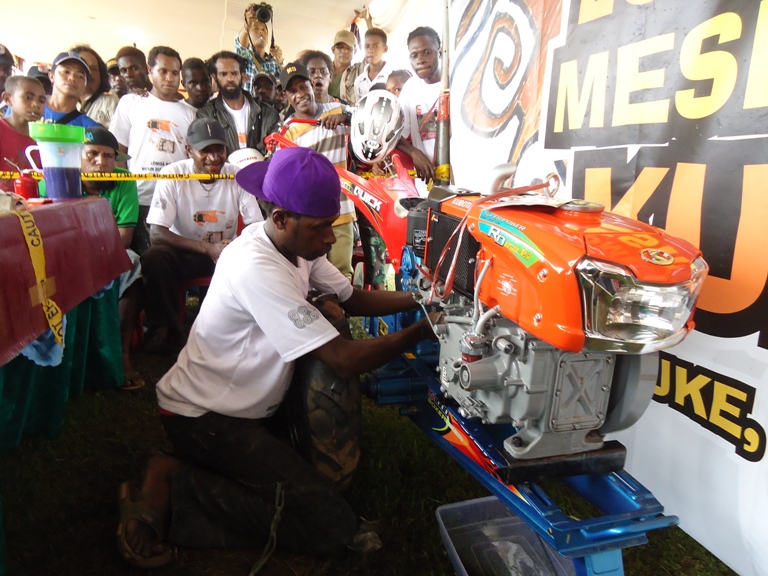  Kubota  Diesel  Engine Assembling Competition In Merauke 