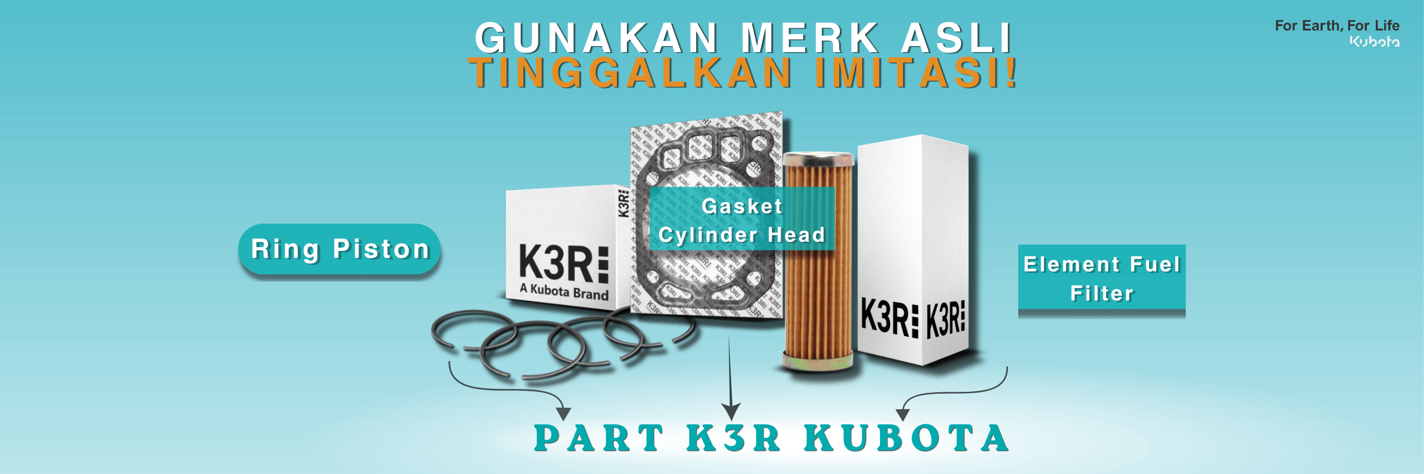 Part K3R Kubota